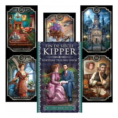 Карты Оракул Ленорман  Киппер - Fin de Siècle Kipper
