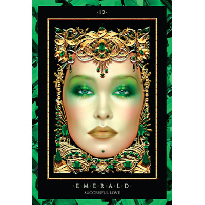 Карты Оракул Драгоценных Камней - Precious Gems Oracle. Blue Angel