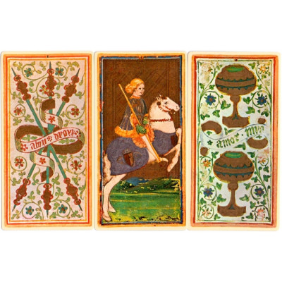 Карты Таро Висконти-Сфорца - Visconti Sforza Tarocchi Deck (Pierpont Morgan). U.S. Games Systems