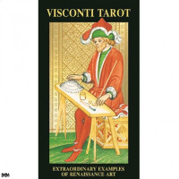 Карты Таро Висконти с золотым тиснением — Visconti Tarot. Lo Scarabeo