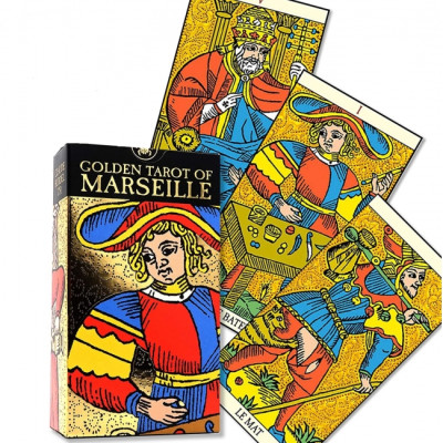 Карты Таро Марсельское Золотое - Golden Tarot of Marseille