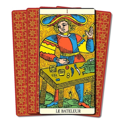 Карты Таро Марсельское Золотое - Golden Tarot of Marseille