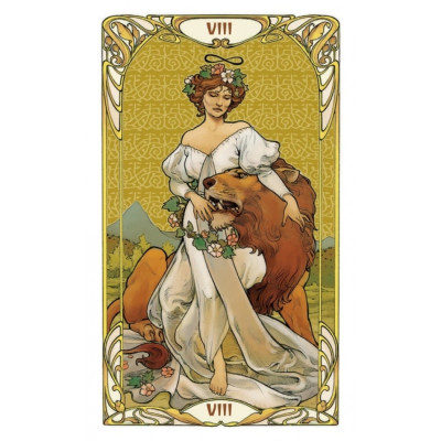 Карти Таро Золоте Таро Ар Нуво (міні) - Golden Art Nouveau Tarot (mini)