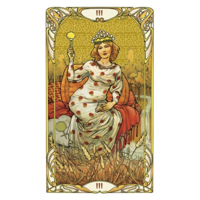 Карти Таро Золоте Таро Ар Нуво (міні) - Golden Art Nouveau Tarot (mini)
