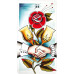 Карты Таро мини Безрамочное Восьми Монет - Eight Coins Tattoo Tarot Borderless Miniature Edition. U. S. Games Systems
