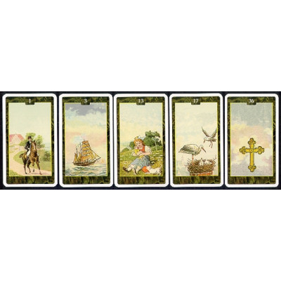 Карти Оракул Ленорман - Lenormand Oracle Cards. Lo Scarabeo