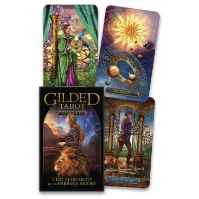 Карты Таро Королевское Позолоченное - Gilded Tarot Royale Deck. Llewellyn