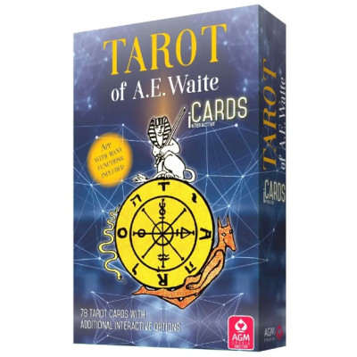 Карти Таро Райдера Уейта інтерактивна колода - Tarot of A.E. Waite iCards. AGM