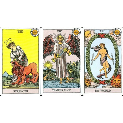 Карти Таро Райдера Уейта інтерактивна колода - Tarot of A.E. Waite iCards. AGM