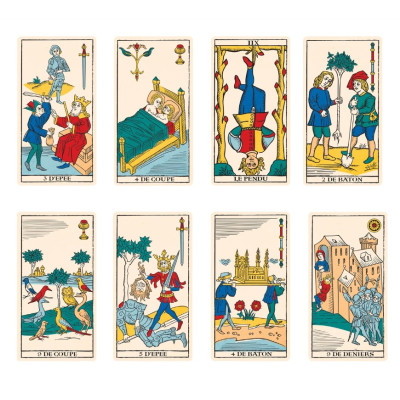 Карты Таро Марселя Нового Воплощения - Tarot de Marseille of the New Incarnation. Tarotmania. Eugene Vinitski