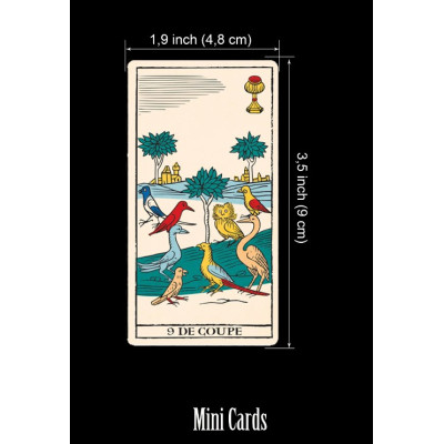 Карты Таро мини Марсельское - Tarot de Marseille. Tarotmania. Eugene Vinitski