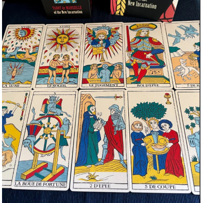 Карты Таро мини Марсельское - Tarot de Marseille. Tarotmania. Eugene Vinitski