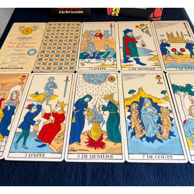 Карты Таро мини Марсельское - Tarot de Marseille. Tarotmania. Eugene Vinitski