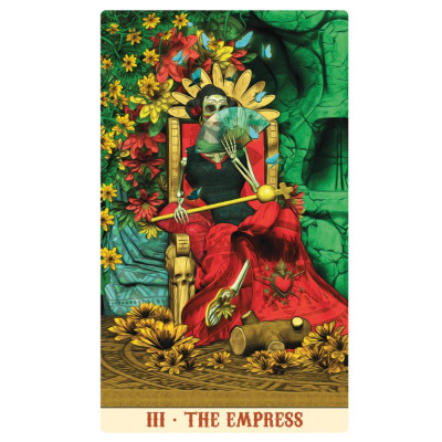Карты Таро мини Святой Смерти - Santa Muerte Tarot Mini. Lo Scarabeo