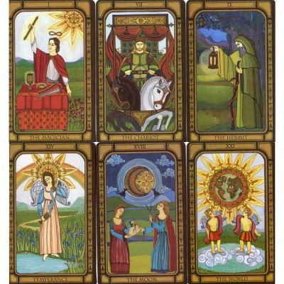Карты Таро Золотое - The Golden Tarot. CICO Books