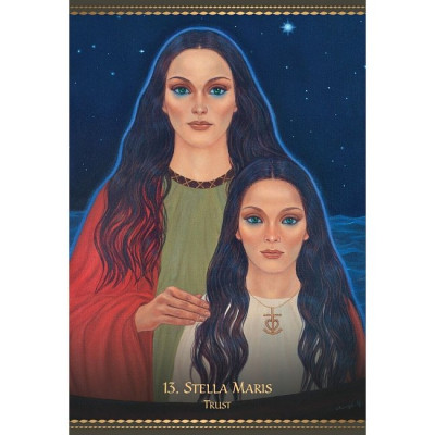 Оракул Мистика Магдалины - Mystique of Magdalene Oracle. Blue Angel