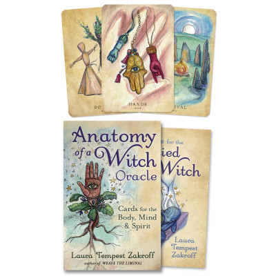 Карты Оракул Анатомия ведьмы - Anatomy of a Witch oracle. Lewellin