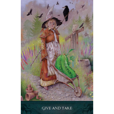 Карты оракул Жезл ворона - Ravens Wand Oracle cards US Games Systems