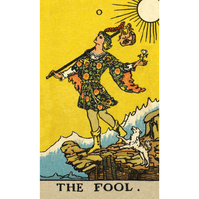 Карты Таро Безрамочное Смита-Уейта -  Smith-Waite Tarot Deck Borderless. US Games Systems