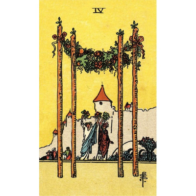 Карты Таро Безрамочное Смита-Уейта -  Smith-Waite Tarot Deck Borderless. US Games Systems