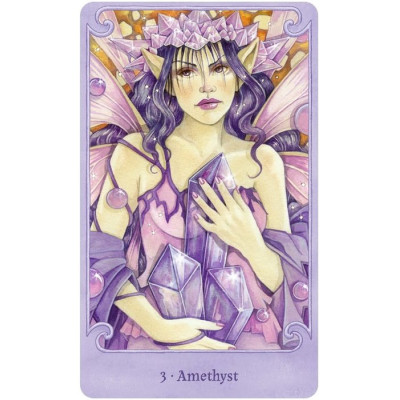 Карты Оракул Сказочных гемм - Fairy Gems Deck & Book Set Cards