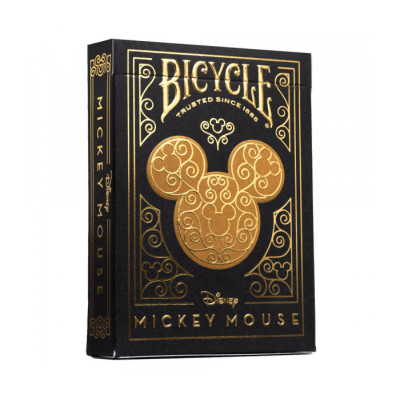 Карти гральні Bicycle Mickey Mouse Black and Gold