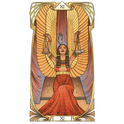 Карты Таро Египетское Модерна - Egyptian Art Nouveau Tarot. Lo Scarabeo