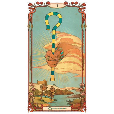 Карты Таро Египетское Модерна - Egyptian Art Nouveau Tarot. Lo Scarabeo
