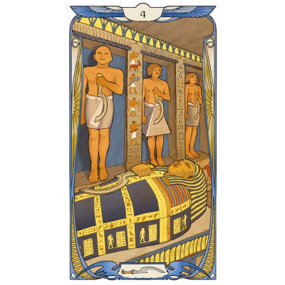 Карты Таро Египетское Модерна - Egyptian Art Nouveau Tarot. Lo Scarabeo