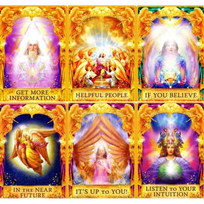 Карты Оракул ответов Ангелов (карманный вариант) - Angel Answers Oracle Cards (pocket)