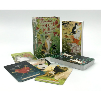 Карты Таро зачарованных лесных котов - Enchanted Forest Felines Tarot