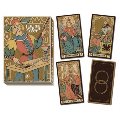 Карты Таро Золотого Вирта (Старшие Арканы) - Golden Wirth Tarot (Grand Trumps). Lo Scarabeo