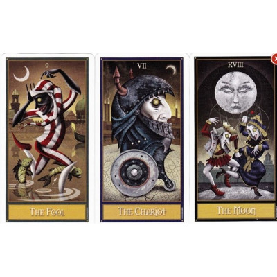 Карты Таро Безумной Луны - Deviant Moon Tarot by Patrick Valenza