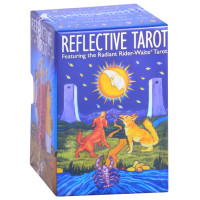 Карты Таро Отражающее с изображением сияющего Таро Райдера-Уэйта - Reflective Tarot Featuring the Radiant Rider-Waite Tarot