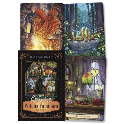 Карты Оракул Повседневные ведьмы-помощники - Everyday Witch's Familiars Oracle