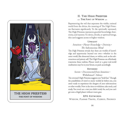 Карты Таро Непревзойденная RPG колода - Ultimate RPG Tarot Deck