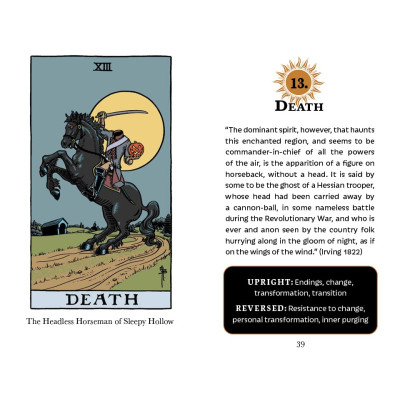 Карти Легенда Сонної Лощини Таро - The Legend of Sleepy Hollow Tarot