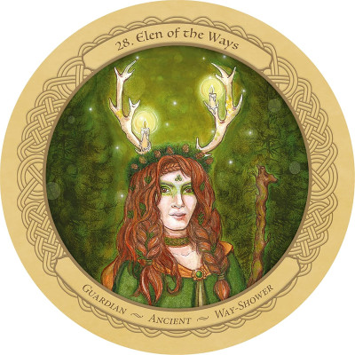 Карты Оракул Зачарованное Колесо Года  - Enchanted Wheel Oracle 45 карт U.S. Games Systems