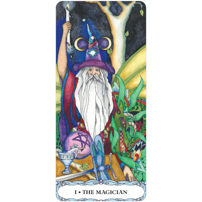 Карты Таро безрамочное Лунного Сада - Tarot Of A Moon Garden Borderless Deck