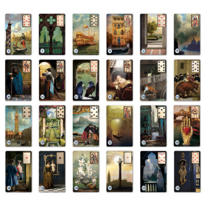 Карти Оракул Ленорман Золотий Венеціанський - Golden Venetian Lenormand Tarotmania Eugene Vinitski