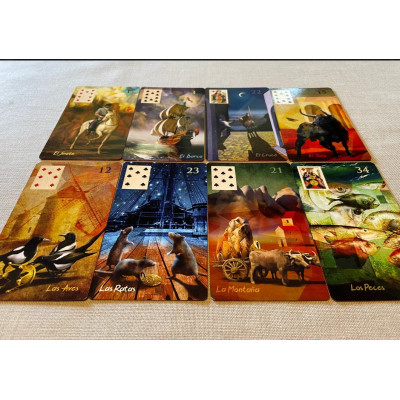 Карты Оракул Ленорман Испанский - Tarotmania. Eugene Vinitski