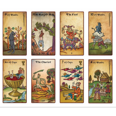Карти Таро Лубок - Tarot Lubok. Tarotmania. Eugene Vinitski