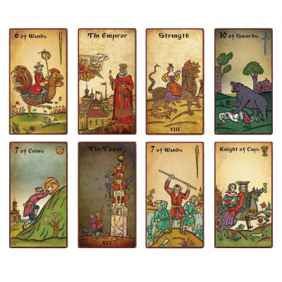Карти Таро Лубок - Tarot Lubok. Tarotmania. Eugene Vinitski