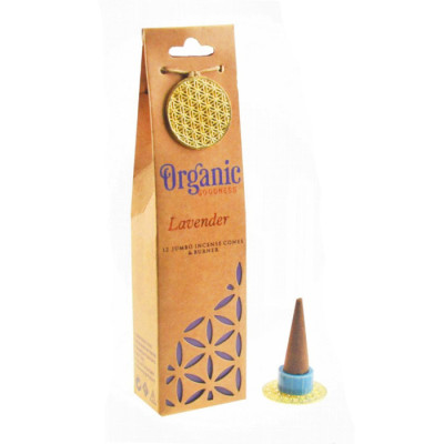 Лаванда Organic Goodness Ароматические конусы