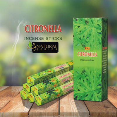 RAJ CITRONELLA (шестигранник) Цитронелла