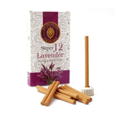 BIG BELL Dhoop Lavender 10 палочек Лаванда BIG BELL Dhoop Lavender 10 палочек Лаванда