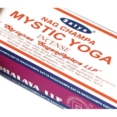 Ароматичні палички Містична йога 15 грам Satya Mystic Yog