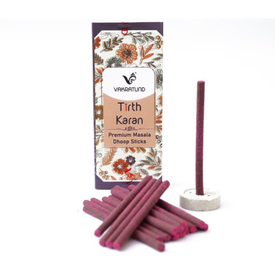 UNITED FRAGRANCE Tirth Karan Masala Dhoop 17 палочек UNITED FRAGRANCE Tirth Karan Masala Dhoop 17 палочек