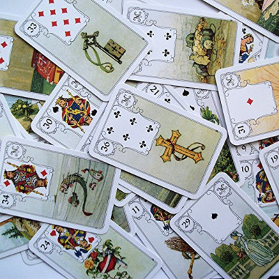 Карти Оракул Ленорман - Lenormand Blue Owl. AGM