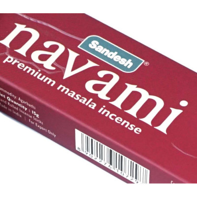 Ароматические палочки для медитации. Навами 15 грамм Sandesh Navami